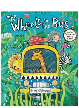 【预售】公交车上的轮子 The Wheels on the Bus 原版英文儿童绘本 善本图书
