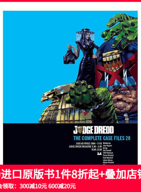 【预售】爵德判官：第 28 版：完整案件档案 Judge Dredd: v. 28: The Complete Case Files 原版英文漫画书 善本图书