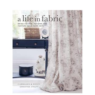 Fabric 预售 Life 调色板装 饰住宅设计书籍 饰 进口艺术室内装 布艺生活：室内装 善本图书 英文原版