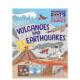 and 霍特教授 Comics 科学漫画：火山与地震 Science 现货 Earthquakes Hoot 英文儿童绘本 Professor 原版 Volcanoes