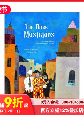 【预售】[PRESTEL出版]【Inspired by】The Three Musicians 三个音乐家 毕加索