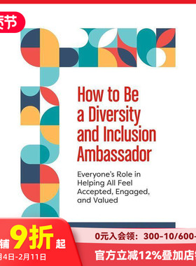 【预售】如何成为多元化和包容性的人 How To Be A Diversity And Incl 原版英文商业行销