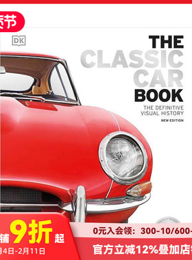 【预售】【DK交通工具指南】经典汽车之书 【DK Definitive Transport Guides】The Classic Car Book 原版英文生活综合