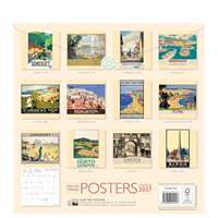 【预售】英伦复古旅行海报 2027年挂历（艺术日历） English Travel Posters Wall Calendar 2027 (Art Calendar) 原版日历 thumbnail 2