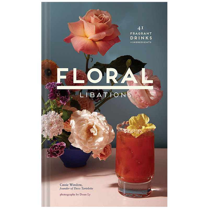 【预售】Floral Libations 花香饮料:41种芳香饮料+配料 可食用的花 花的味道 英文原版美食点心餐饮食谱 善本图书
