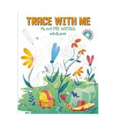 Book Pre 原版 With 英文儿童语言 概念启蒙 苐一本运笔练习书 预售 描线启蒙：我 First Activity writing Trace