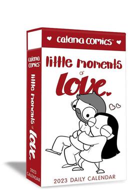 【现货】【日历】《卡塔纳漫画》有爱的瞬间-2023年日历豪华版Catana Comics Little Moments of Love 艺术创意文创产品