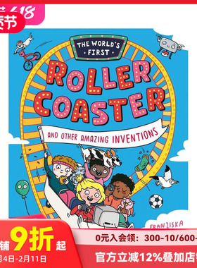 【现货】【蓝彼得图书奖得主Mike Barfield】过山车及其余事物的发明故事The World’s First Rollercoaster英文儿童绘本 善本图书
