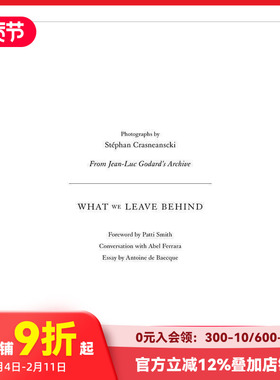 【现货】斯特凡·克拉斯南斯基：我们所留下的 Stéphan Crasneanscki：What We Leave Behind 原版英文摄影