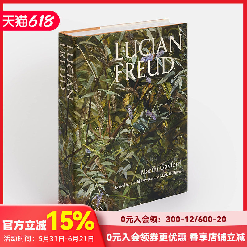 【现货】卢西安·弗洛伊德作品集 Lucian Freud Phaidon 英文原版进口艺术绘画素描画册画集 善本图书
