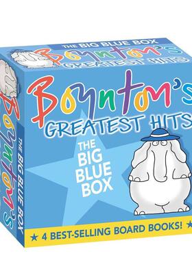 【预售】博因顿名曲大蓝盒（盒装） Boynton's Greatest Hits The Big Blue Box (Boxed Set) 原版英文儿童故事
