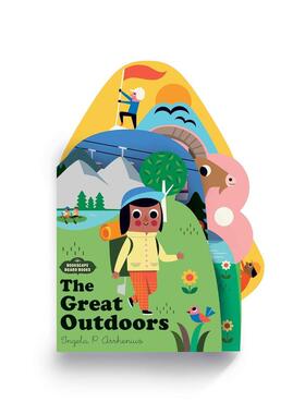 【现货】【纸板异形书】户外探索 Bookscape Board Books: The Great Outdoors 原版英文儿童趣味