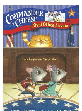 【现货】Oval Office Escape(Cic2)，椭圆形办公室逃跑 英文原版图书籍进口正版 Leavitt, Lindsey 儿童故事 善本图书