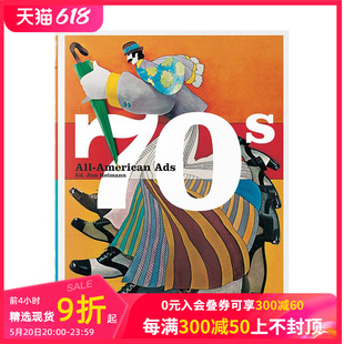 70年代 英文原版 the All 全美广告 70s Ads American TASCHEN 现货 善本图书 进口平面设计