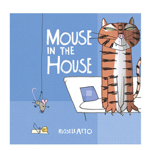 the 英文原版 现货 儿童绘本 小老鼠 Mouse 房间里 House