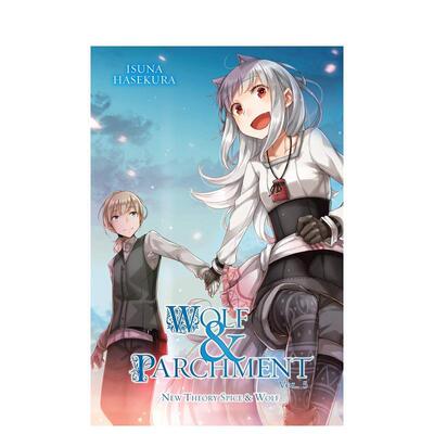【预售】狼与辛香料 卷5 轻小说 Wolf & Parchment: New Theory Spice & Wolf 支仓冻砂 奇幻恋爱治愈 原版英文文学