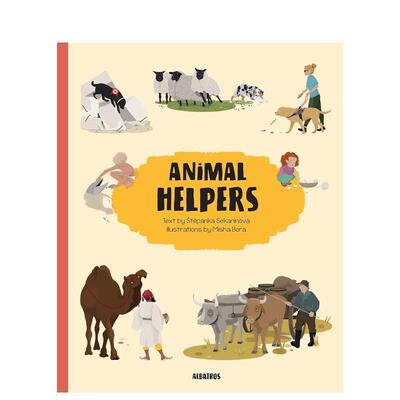 【预售】动物帮手 Animal Helpers 进口原版英文儿童绘本 善本图书