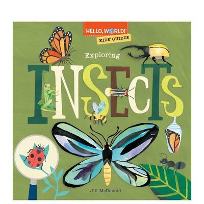 【预售】你好 世界！儿童探索指南：昆虫 Hello  World! Kids' Guides: Exploring Insects  原版英文儿童绘本 善本图书