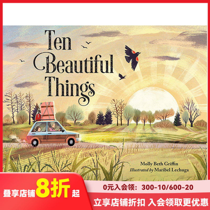 【现货】英文原版 十种美丽的事物 Ten Beautiful Things 儿童英语桥梁分级章节故事阅读拓展 进口图书 善本童书