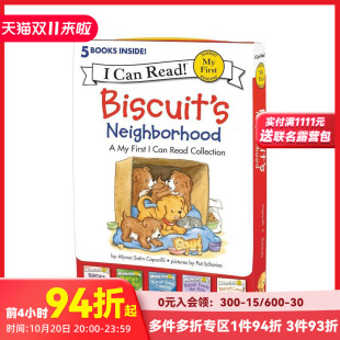 社区 饼干 Biscuit’s Neighborhood 英文儿童分阶阅读 原版 现货