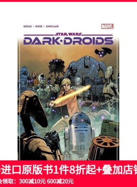 【预售】英文漫画 星球大战：黑暗机器人 Star Wars: Dark Droids