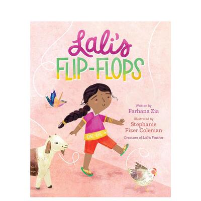 【预售】拉莉的人字拖 Lali'S Flip-Flops 原版英文儿童绘本 善本图书
