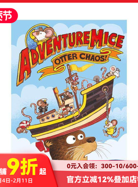 【预售】冒险萌鼠团：水獭危机大救援 Adventuremice: Otter Chaos 原版英文儿童故事