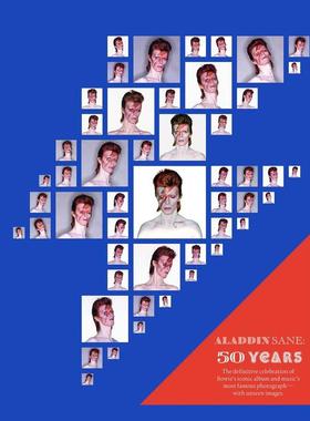 【现货】大卫鲍伊  Aladdin Sane 经典专辑50周年纪念  Aladdin Sane 50 The definitive celebration of Bowie’s iconic album