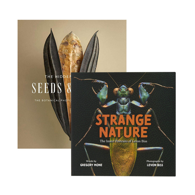【现货】Levon Biss影集：奇异的自然+种子和果实的隐藏之美 Strange Nature The Hidden Beauty of Seeds & Fruits 英文原版