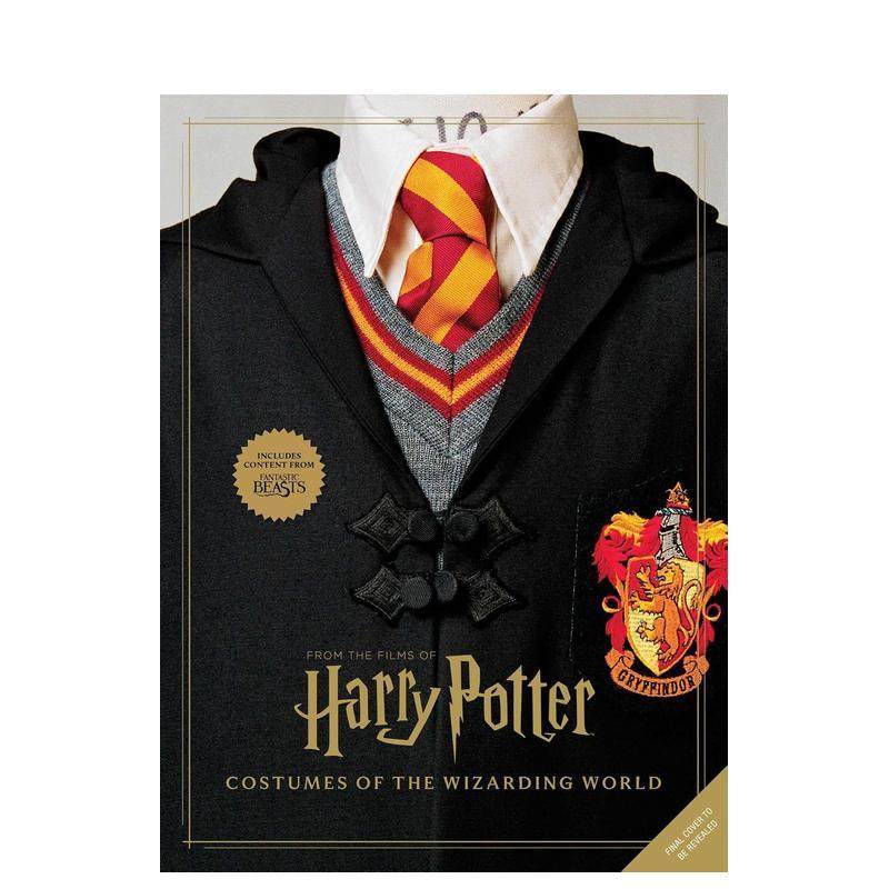 【预售】哈利·波特：魔法世界服饰大全 Harry Potter 原版英文艺术插画原画设定集
