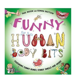 人体部位 Funny 原版 预售 英文儿童绘本 Bits 有趣 Body Human