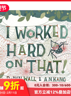 【预售】我很努力 I Worked Hard On That! 原版英文儿童绘本