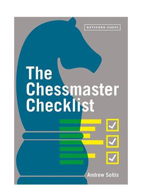 【预售】国际象棋大师清单 The Chessmaster Checklist 原版英文生活综合