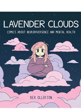 【现货】薰衣草云 疗愈漫画 艾斯纳奖提名漫画家Bex Ollerton Lavender Clouds 原版英文漫画书 善本图书