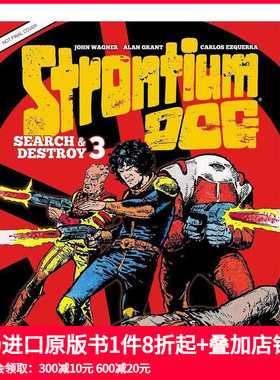 【预售】锶犬搜索与破坏 3：公元 2000 年 Strontium Dog Search and Destroy 3: The 2000 AD Years 原版英文漫画书 善本图书