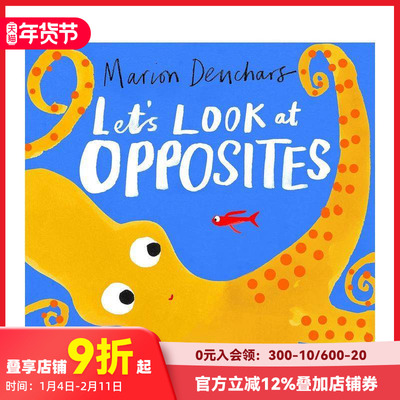 【现货】让我们看看…相反 Let’s Look at... Opposites 原版英文儿童绘本