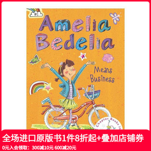 and 阿米莉亚·贝德莉亚 苐1册和第2册 订 Bedelia Books 装 Bind 英文儿童章节书 原版 Amelia 现货