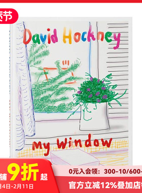 【现货】【TASCHEN】大卫·霍克尼：我的窗户 【PO】David Hockney. My Window 袖珍版 iphone/iPad画作 原版英文艺术画册画集