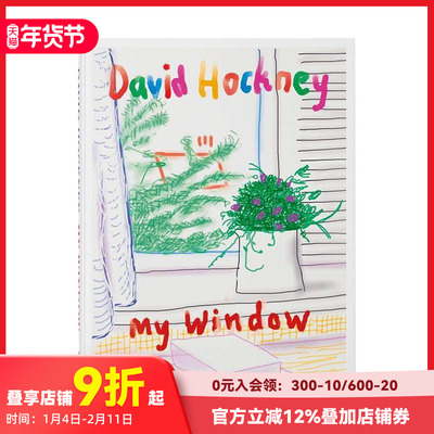 【现货】【TASCHEN】大卫·霍克尼：我的窗户 【PO】David Hockney. My Window 袖珍版 iphone/iPad画作 原版英文艺术画册画集