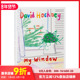 iphone Window iPad画作 原版 英文艺术画册画集 大卫·霍克尼：我 David 预售 TASCHEN 珍版 袖 窗户 Hockney.