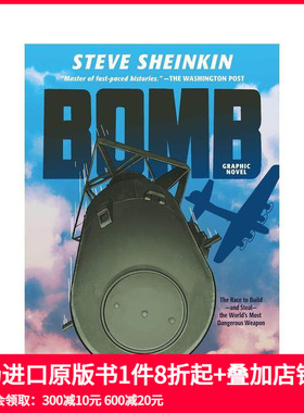 【预售】英文漫画 炸裂 Bomb 原版进口书籍 Roaring Brook 善本图书