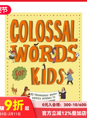 【预售】读诗学词汇 Colossal Words for Kids 原版英文儿童语言/概念启蒙 善本图书