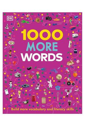 【现货】DK 入门词汇图解认知：更多1000个词 【Vocabulary Builders】1000 More Words 原版英文儿童语言/概念启蒙