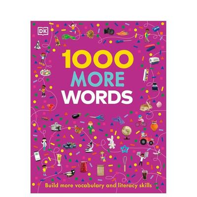 【现货】DK 入门词汇图解认知：更多1000个词 【Vocabulary Builders】1000 More Words 原版英文儿童语言/概念启蒙