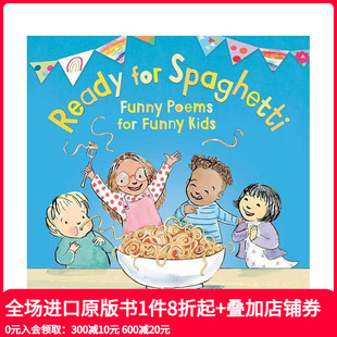 Ready for Spaghetti Michael 进口儿童绘本 准备好吃意面 英文原版 善本图书 Rosen