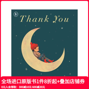谢谢 平装 Thank 原版 英国插画师Jarvis You 英文儿童绘本 预售
