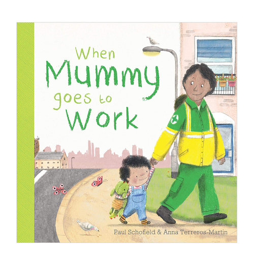 当妈妈去上班儿童纸板绘本
