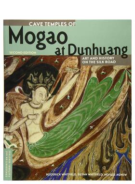【预售】敦煌莫高窟 Caves Temples of Mogao at Dunhuang 原版英文艺术画册画集 善本图书