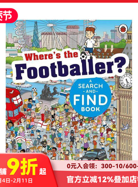 【预售】瓢虫的乐趣：足球运动员在哪里？ Fun With Ladybird: Where's the Footballer? 原版英文儿童趣味 善本图书