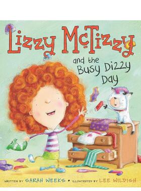 【现货】莉兹·麦蒂兹和忙碌头晕的一天 Lizzy McTizzy and the Busy Dizzy Day 原版英文儿童绘本